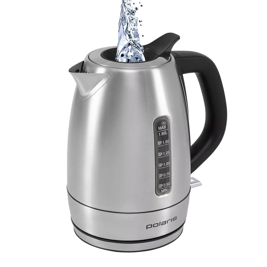 Чайник Polaris PWK 1865CA Электрочайник Стальной — фото 1
