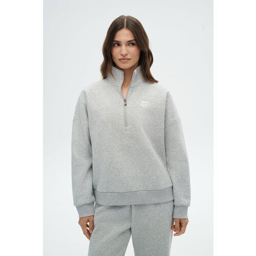 фото Толстовка спортивная rank essential fleece hz, размер l, , серый