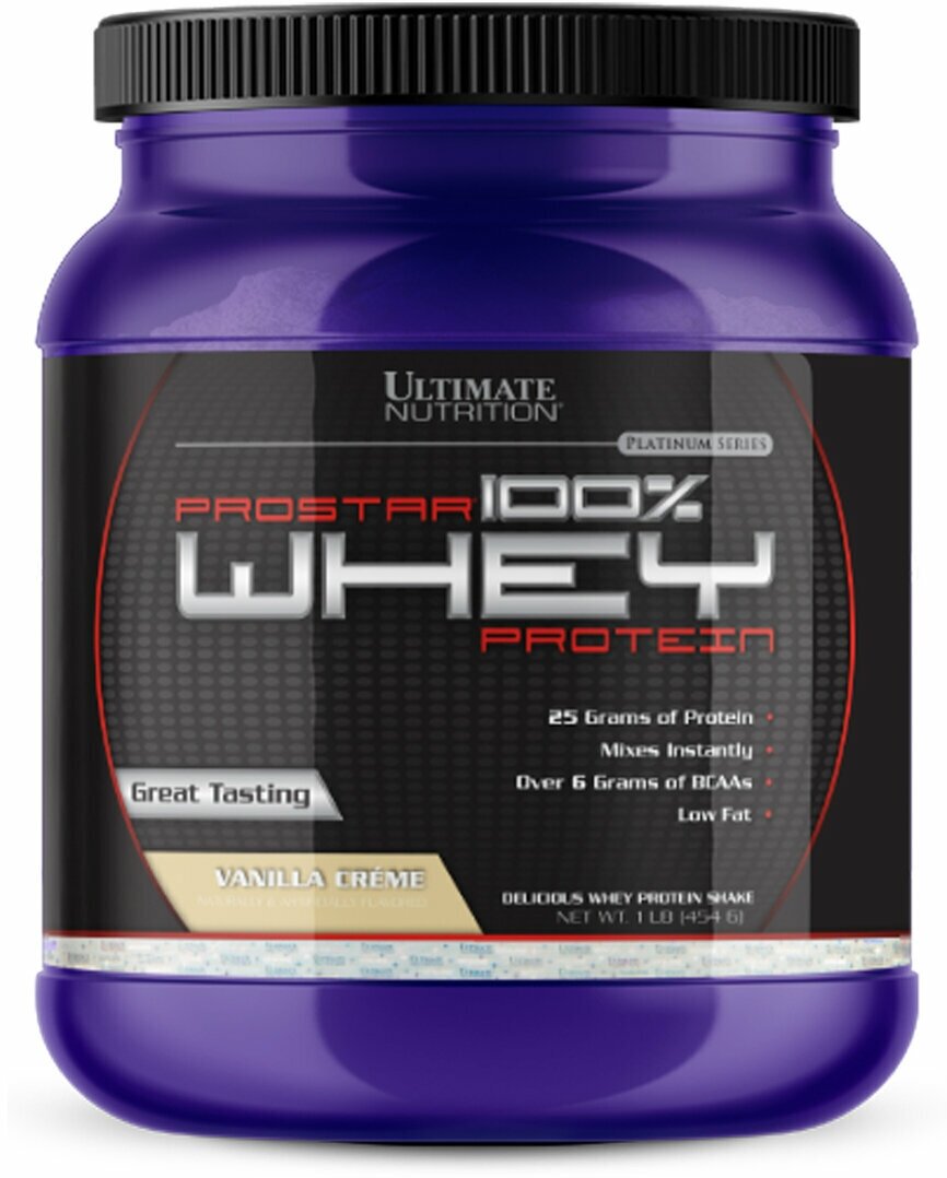 Протеин Ultimate Nutrition Prostar Whey 454 гр Vanilla Creme