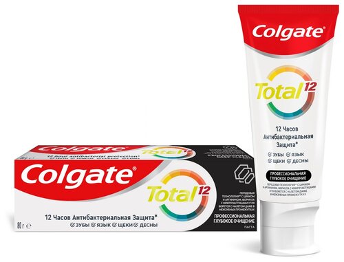 Зубная паста Colgate Total 12 Профессиональная Глубокое Очищение 62 мл