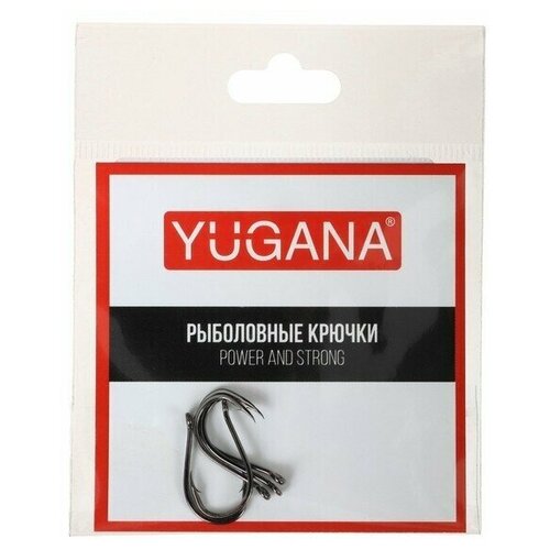 фото Крючок chinu no.2, 5 шт в упаковке, 1 набор yugana