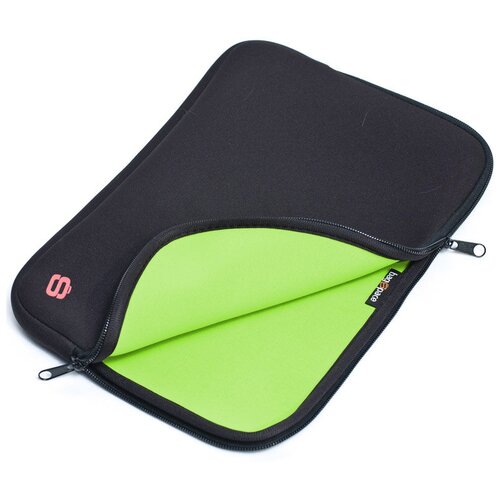 сумка для ноутбука bagspace bs 187 15gr 15 6 серая BagSpace PS-810 черный/зеленый