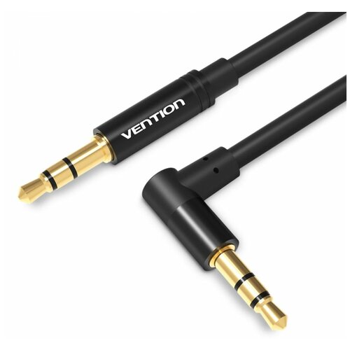 Аксессуар Vention Jack 3.5mm M/Jack 3.5mm 50cm Black BAKBD-T кабель vention 6 5mm jack m 3 5mm jack m 3m babbi