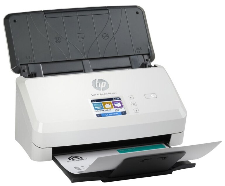 Сканер HP ScanJet Pro N4000 snw1