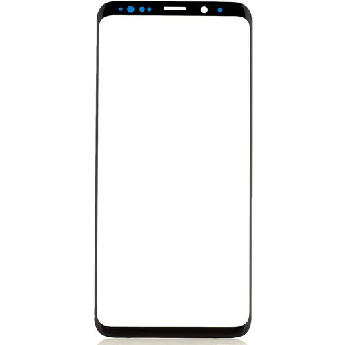 Стекло дисплея для переклейки для Samsung Galaxy S9+ (G965) черный