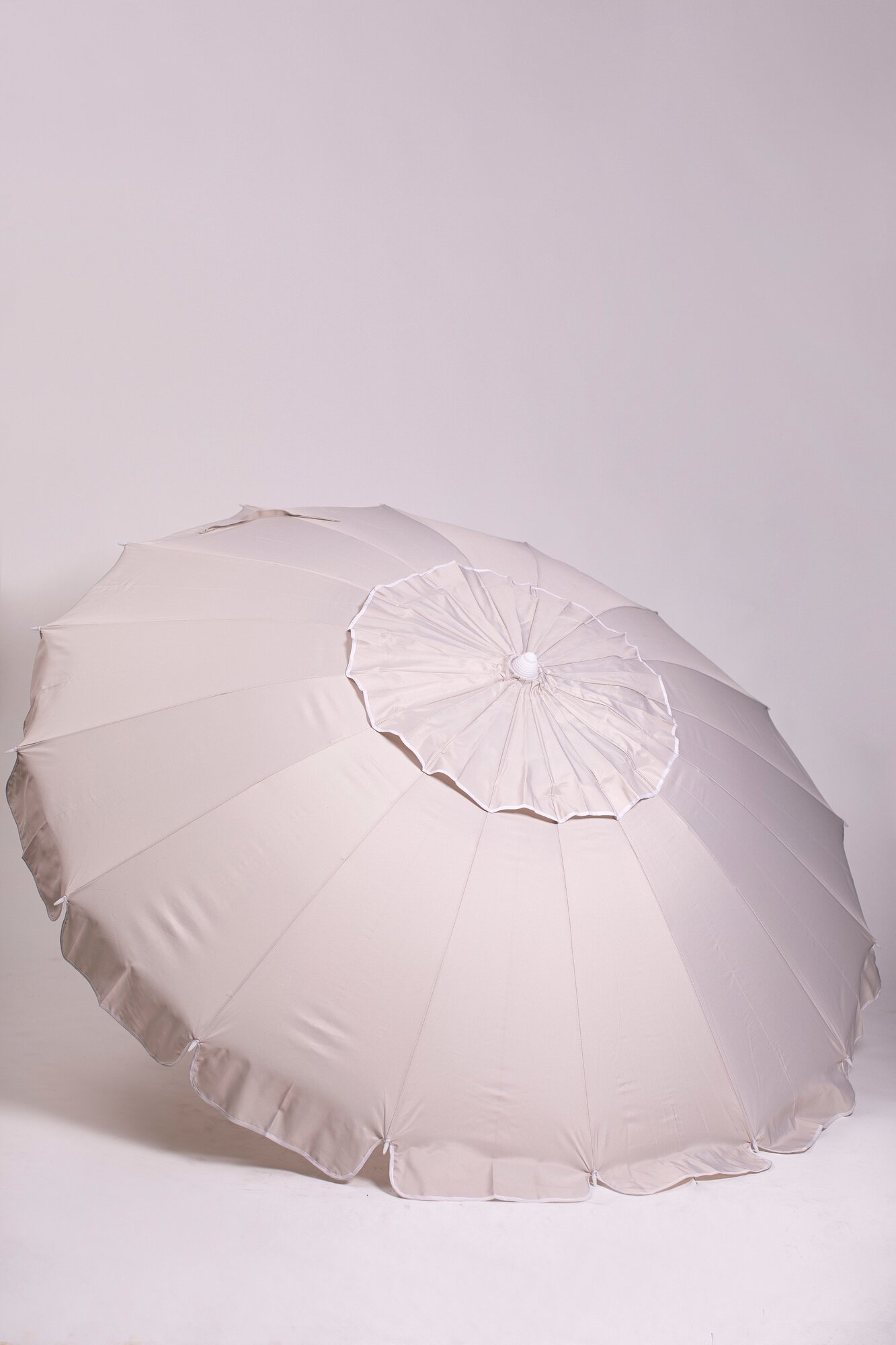 Зонт пляжный, солнцезащитный 2.5 м 16 спиц, . ткань-оксфорд, с клапаном, с наклоном. основание-алюминий. - фотография № 8