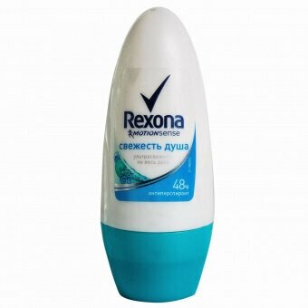 Дезодорант "REXONA" шарик Свежесть душа