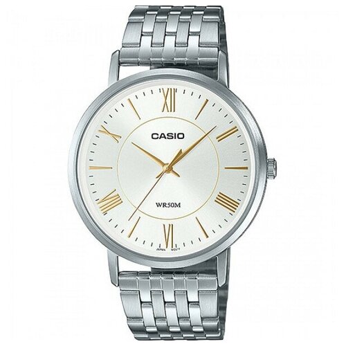 Наручные часы CASIO, серебряный наручные часы casio collection mtp b110d 7av серебряный белый