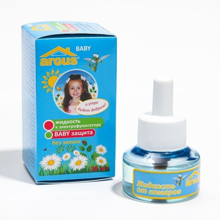 ARGUS Дополнительный флакон-жидкость ARGUS BABY детский без запаха 30 мл