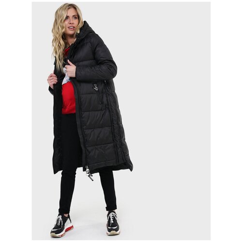 фото Пальто зимнее 2в1 i love mum монреаль черное для беременных (46)