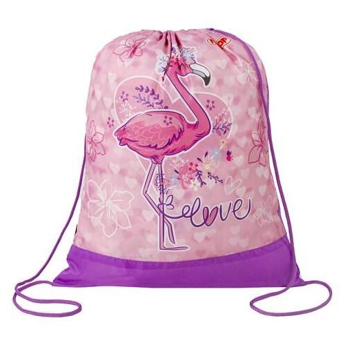 фото Пифагор сумка для обуви cute flamingo (270184) розовый/фиолетовый