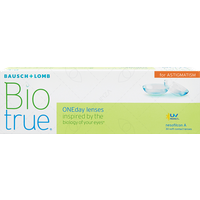 Контактные линзы Bausch & Lomb Biotrue Oneday for astigmatism, 30 шт., R 8,4, D -2,5, CYL: -0,75, AХ: 70