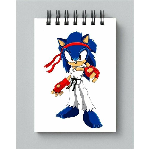Блокнот Sonic - Соник № 11 коллекционный ежик соник со сменными лицами sonic the hedgehog jakks pacific