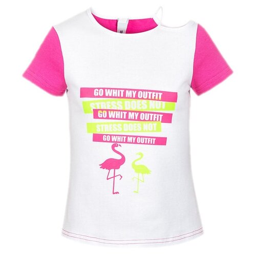 фото Футболка nota bene, размер 116, малиновый