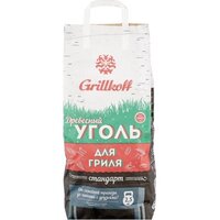 Grillkoff Уголь древесный для гриля «Стандарт», 2.5 кг