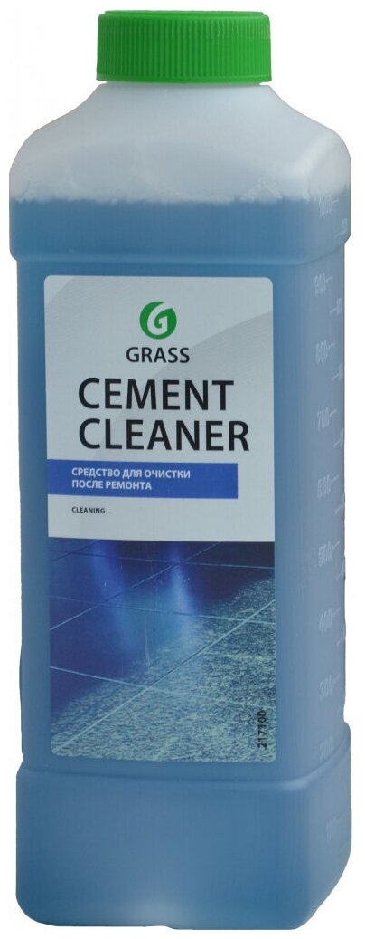 Средство для очистки после ремонта Grass PROFESSIONAL Cement Cleaner, концентрат, 1л