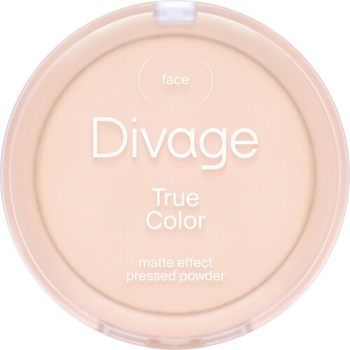 Divage Пудра компактная True Color divage пудра компактная true color 1 шт 02 ivory 9 г