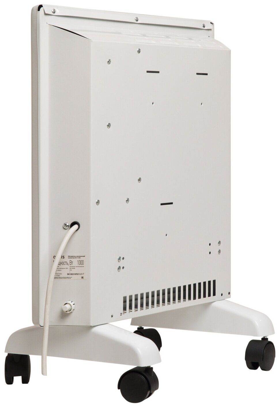 Конвектор Oasis DK-15, 1500 Вт, электронный термостат, дисплей, пульт, белый - фотография № 7