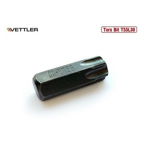 VETTLER Бита вставка TORX T55 3/8 30мм VETTLER vettler бита вставка torx t25 3 8 30мм vettler