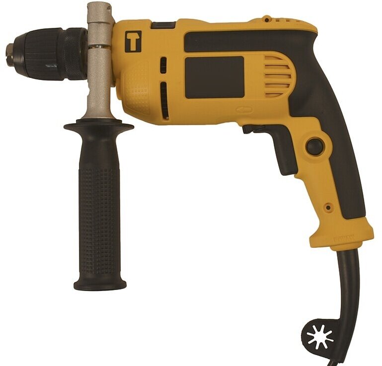 Ударная дрель DeWALT DWD024S, 750 Вт черный - фотография № 9