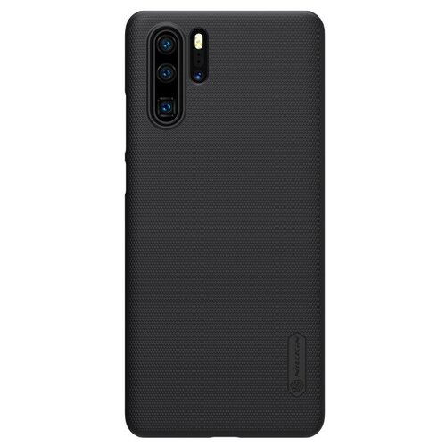 фото Накладка nillkin frosted shield huawei p30 pro vog l29 черныи пластик