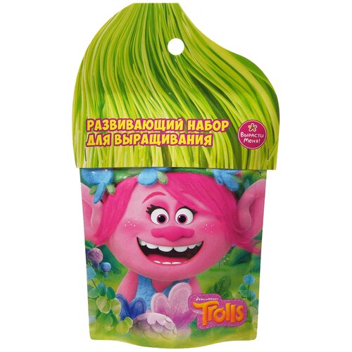 Набор для выращивания Вырасти меня Тролли, 1 эксперимент, розочка
