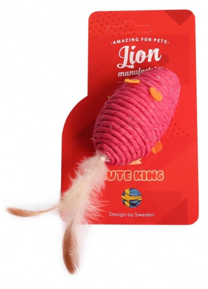 Игрушка для кошек Lion Manufactory, 7.6 см - фото №1