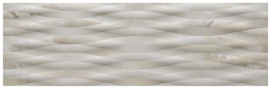 Плитка Colorker Scaline Ivory Decor Brillo 31.6x100 2-018-7 мрамор гладкая, глянцевая изностойкая