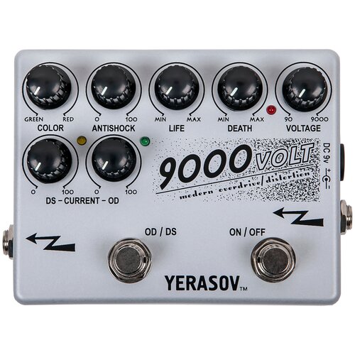 yerasov 3000 volt mini overdrive Yerasov педаль эффектов 9000 Volt 1 шт.