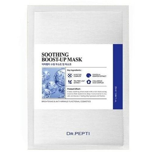 Успокаивающая тканевая маска Dr. Pepti Soothing Boost Up Mask, 25 мл