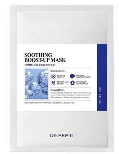 Успокаивающая тканевая маска Dr. Pepti Soothing Boost Up Mask, 25 мл