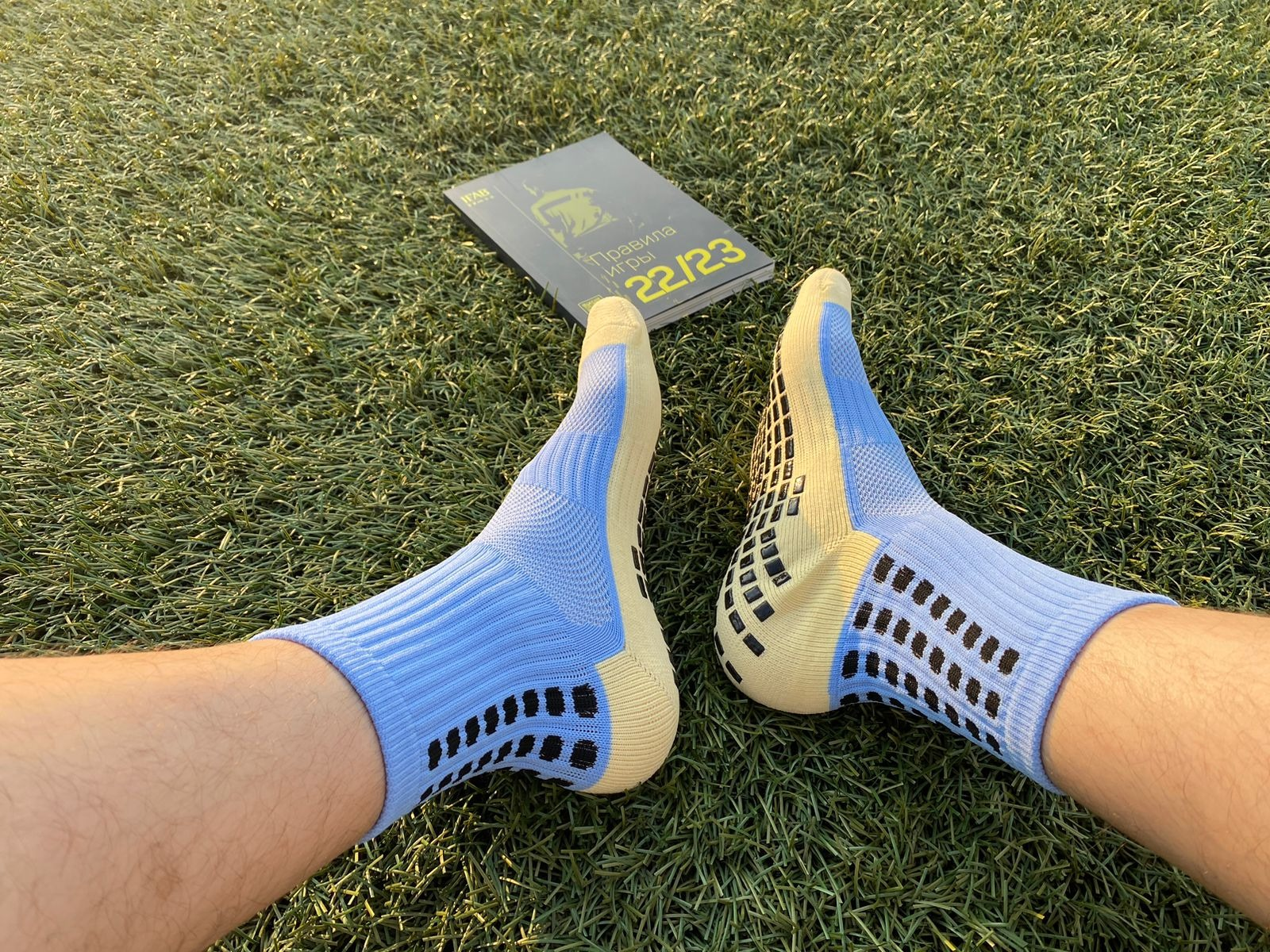 Носки  Противоскользящие спортивные для футбола и бега