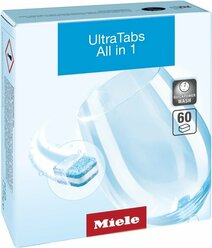 Таблетки для мытья посуды в посудомоечной машине Miele UltraTabs All in 1, 60 шт.