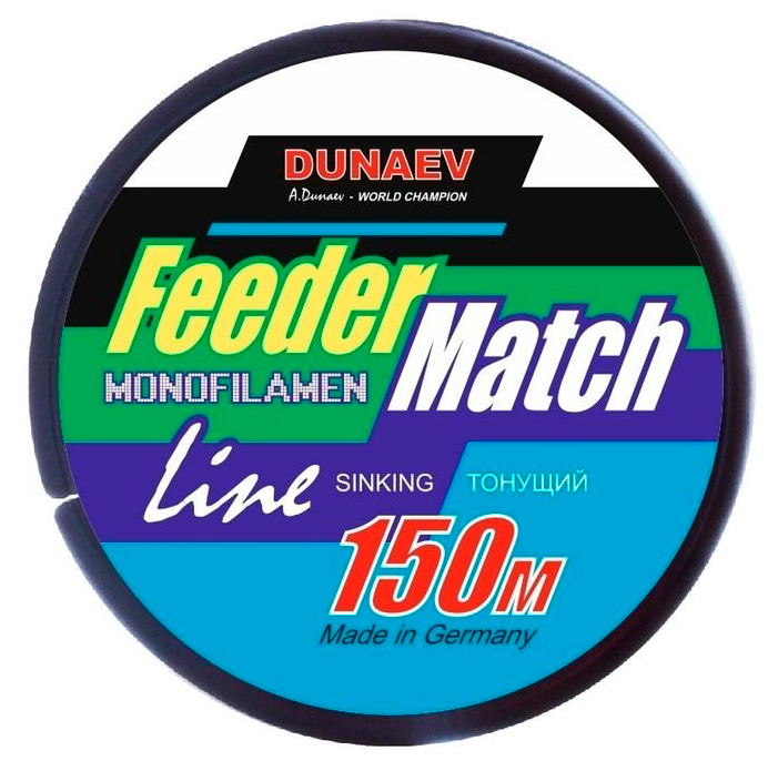 Монофильная леска DUNAEV Feeder-Match Sinking