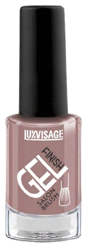 LUXVISAGE Лак для ногтей Gel finish, 9 мл, 27 горячее какао