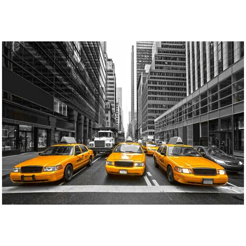 Фотообои URBAN Design Такси Нью Йорка, 400 x 270 см фотообои urban design нью йорк 200 x 270 см