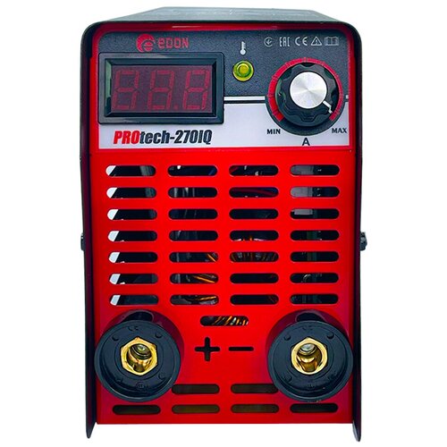 Сварочный инверторный аппарата для ручной электродуговой сварки PROtech 270 IQ сварка MMA Сварка электродом 475300₽