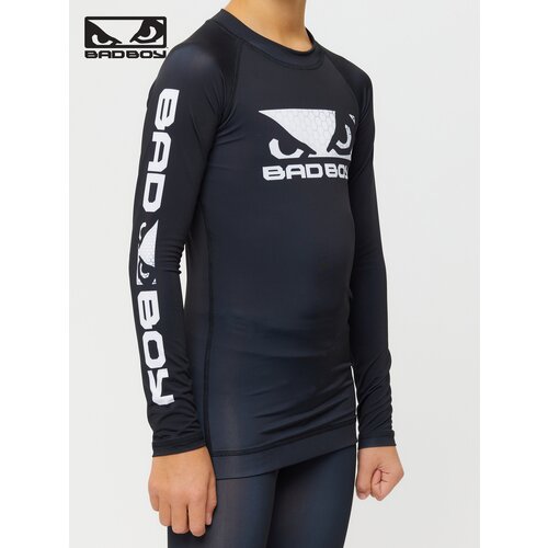 Детский Рашгард Bad Boy Origin New Rashguard Long Sleeves черный/красный - Bad Boy - Черный - 12 лет