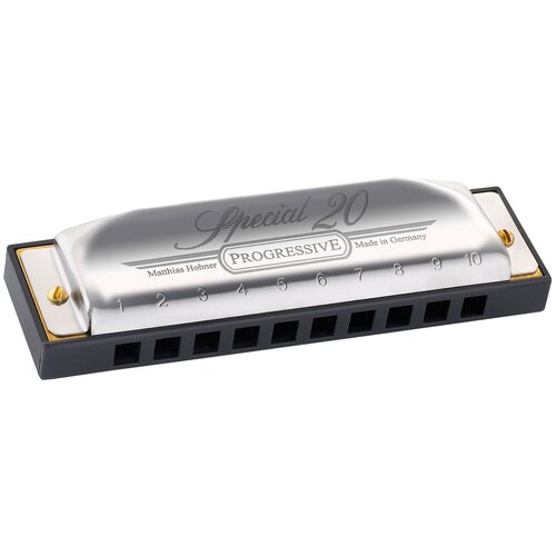 Губная гармошка Hohner Country Special 560/20 (M560616X) C, черный