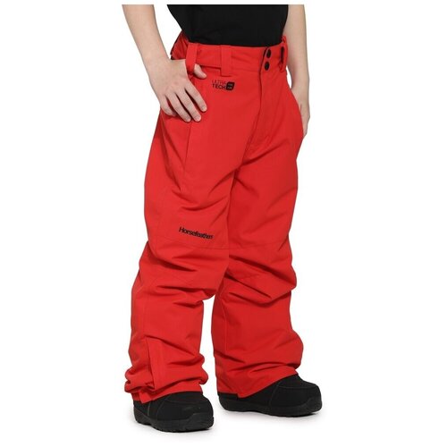 Горнолыжные брюки Horsefeathers детские, карманы, размер M, красный