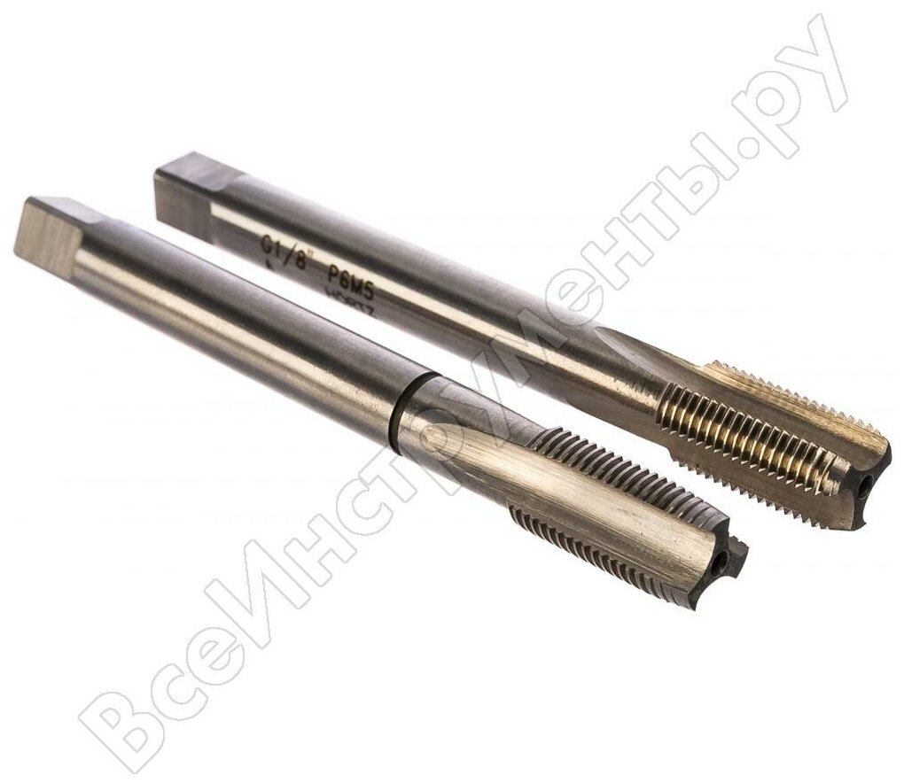 HORTZ Метчик G 1/8" м/р компл. 2 шт. Р6М5 203807