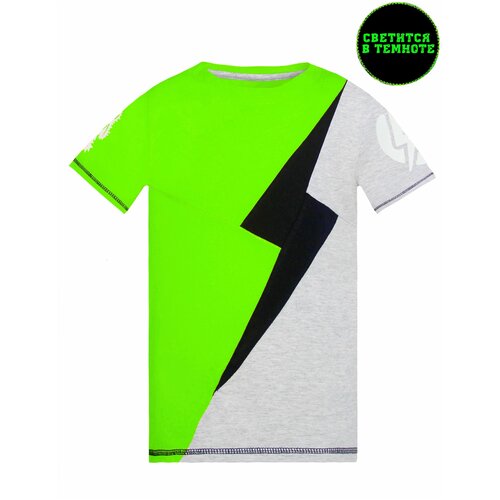 фото Футболка иново, размер 116, зеленый