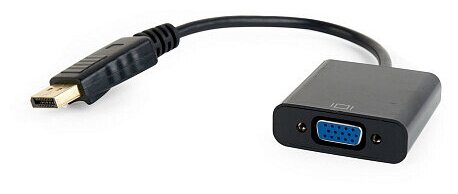 Переходник DisplayPort - VGA Cablexpert A-DPM-VGAF-02 20M/15F кабель 15см