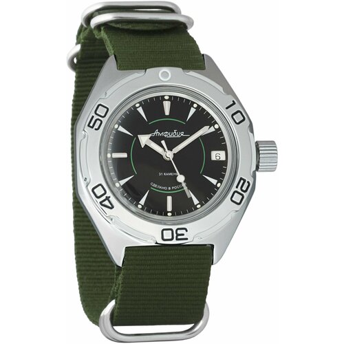 фото Наручные часы восток мужские наручные часы восток амфибия 670923, зеленый