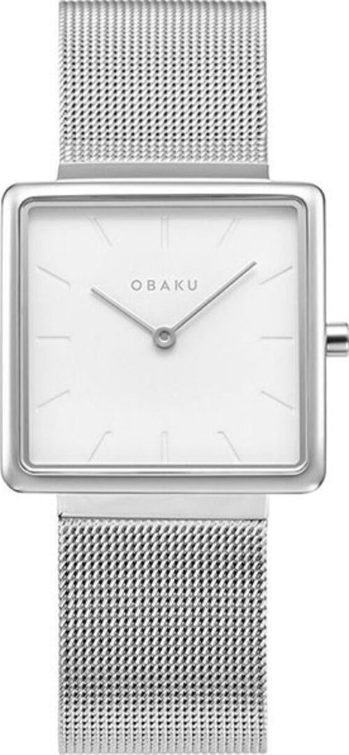 Наручные часы OBAKU Часы Obaku V236LXCIMC, серебряный