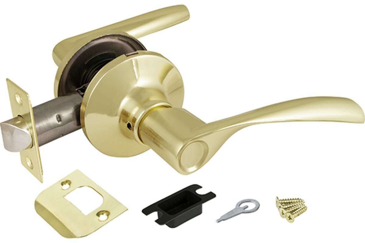 Дверная ручка-кноб для межкомнатной двери AJAX 6010 PB-P золото