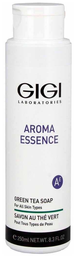 GIGI (Джи Джи) Aroma Essence Soap Green Tea For All Skin / Мыло "Зеленый Чай" Для Всех Типов Кожи, 250мл