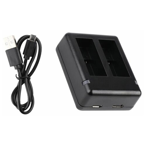 Зарядное устройство для двух аккумуляторов для камеры GoPro Hero 9