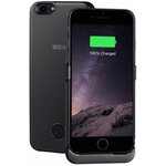 Чехол-аккумулятор INTERSTEP Metal battery case для iPhone 7/8 3000 мА·ч - изображение