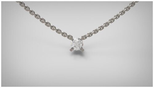 Комплект украшений e&e Jewellery, Swarovski Zirconia, длина 45 см, бесцветный